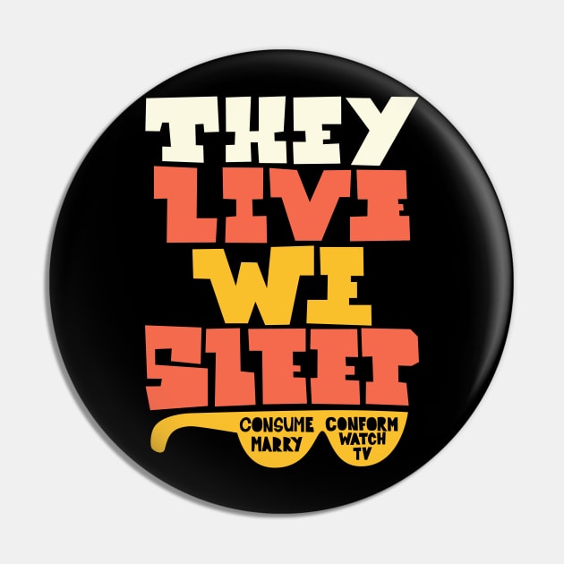 They Live - Underground movie Shirt design. Typography art. Pin by Boogosh