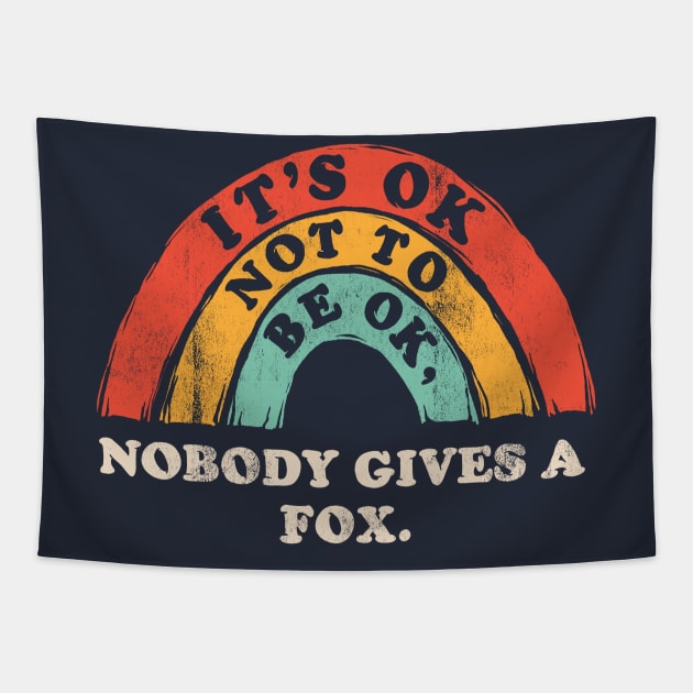 Its OK Not to Be OK Tapestry by zerobriant