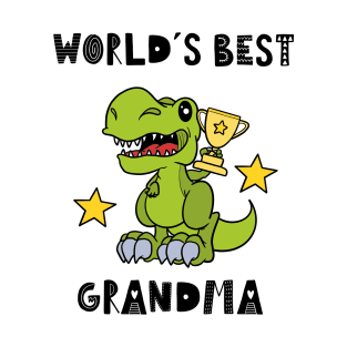 Best Grandma, Funny Grandma, Dinosaur, Dino, Humor T-Shirt