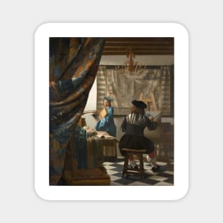 Jan Vermeer - The Art of Painting Magnet