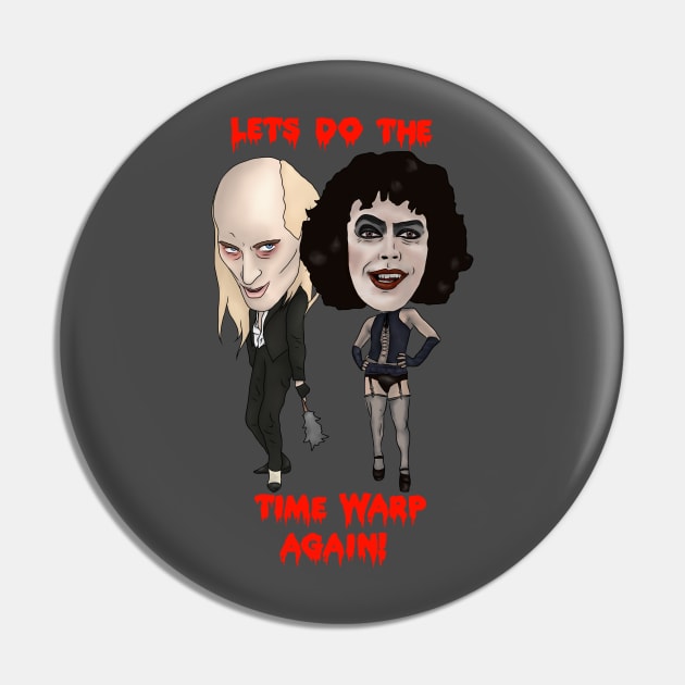 The Rocky Horror Picture Show Inspired Lets Do The Time Warp Again RiffRaff Frank N Furter Illustration Pin by MelancholyDolly