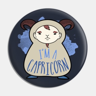 I'm a Capricorn Pin