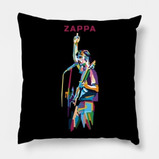 Abstract geometric F.Vincent Zappa in WPAP Pillow