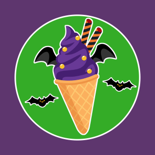 Cute Halloween Ice Cream T-Shirt