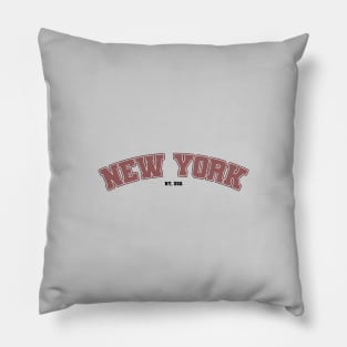 New York, USA Pillow