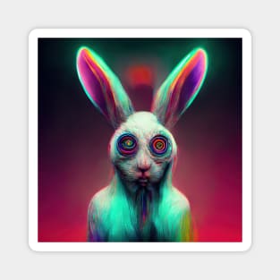 The Trippy Rabbit (2) Magnet