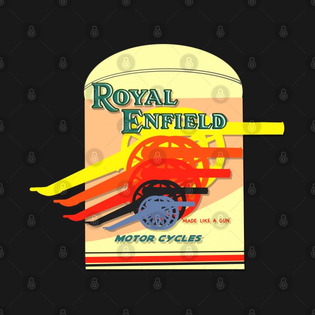 Retro Royal Enfield Motorcycles Design by MotorManiac by MotorManiac