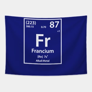 Francium Element Tapestry