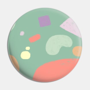 Colorful Pastel Shapes Pin