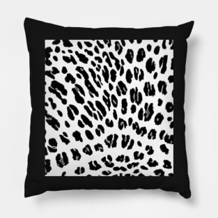 Albino Wild Cat print pattern Pillow