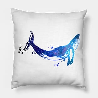 Humpback Whale Galaxy Pillow