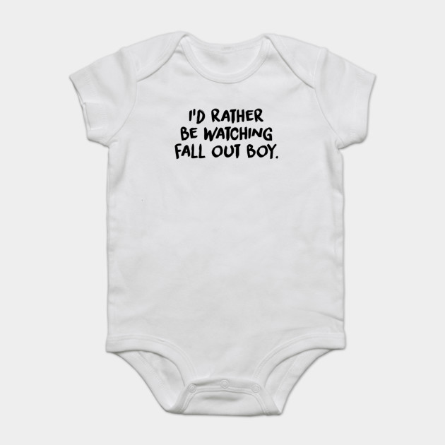 fall out boy onesie