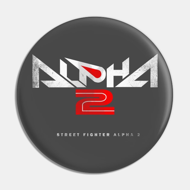 [STREET FIGHTER] ALPHA 2 (Original) Pin by PRWear