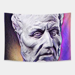 Plotinus Pink Portrait | Plotinus Artwork 7 Tapestry