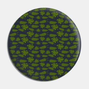 Tropical leaves Pin