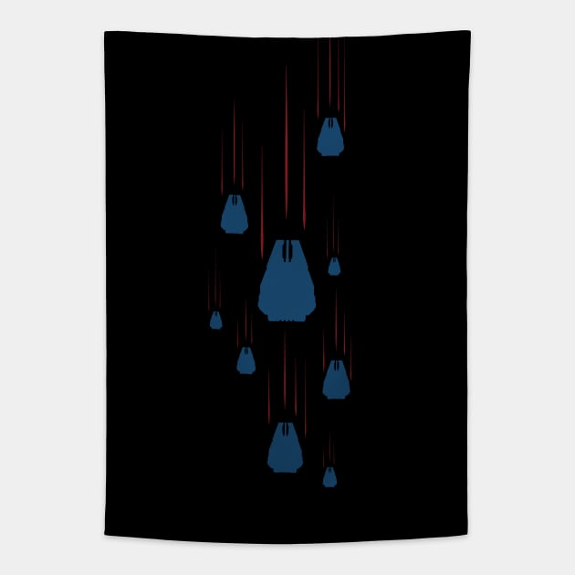 Crimson Fists - Death From Above Series Tapestry by Exterminatus