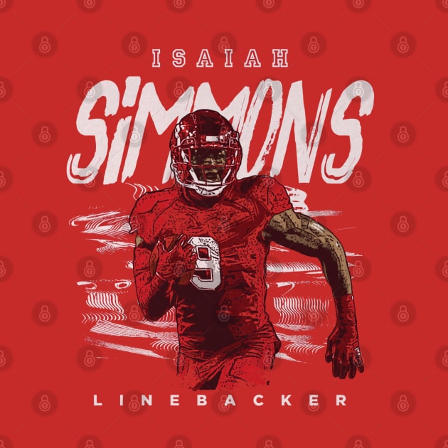 Isaiah Simmons Arizona Player Name by Chunta_Design