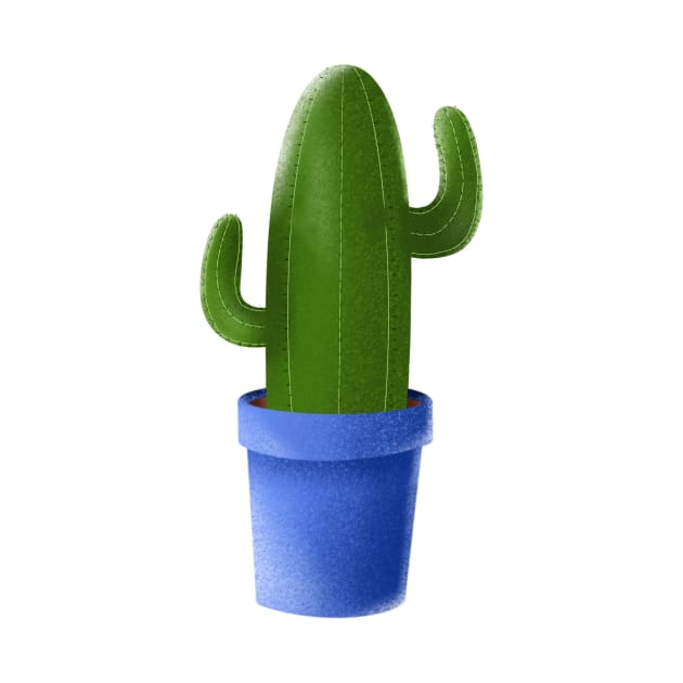 Cute Cactus by TheBougiestArts