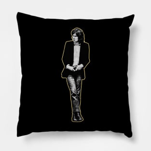 Retro Nick Drake Pillow