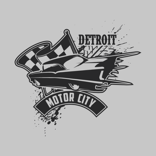 Detroit Motor City by rojakdesigns