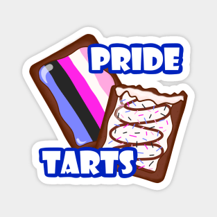 Genderfluid Pride Tarts Magnet