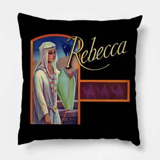 Queen Rebecca Brand Oranges Vintage Label Pillow