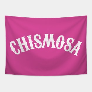 Chismosa - White grunge design Tapestry