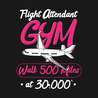 Flight Attendant Gym T-Shirt