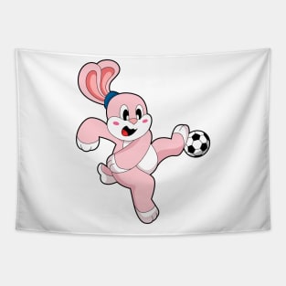 Rabbit Soccer Soccer player Tapestry