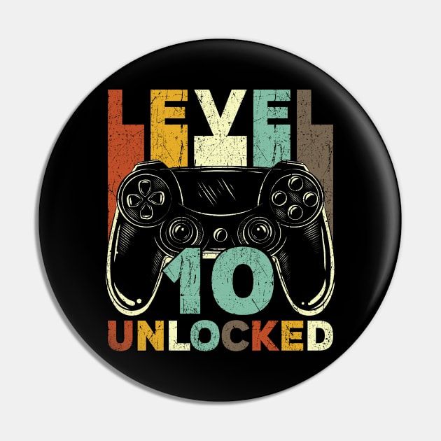 Level 10 Unlocked Pin by Cooldruck