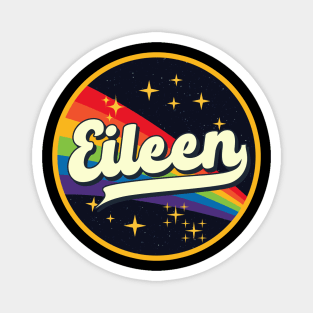 Eileen // Rainbow In Space Vintage Style Magnet