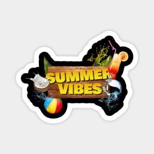 Summer vibes Magnet