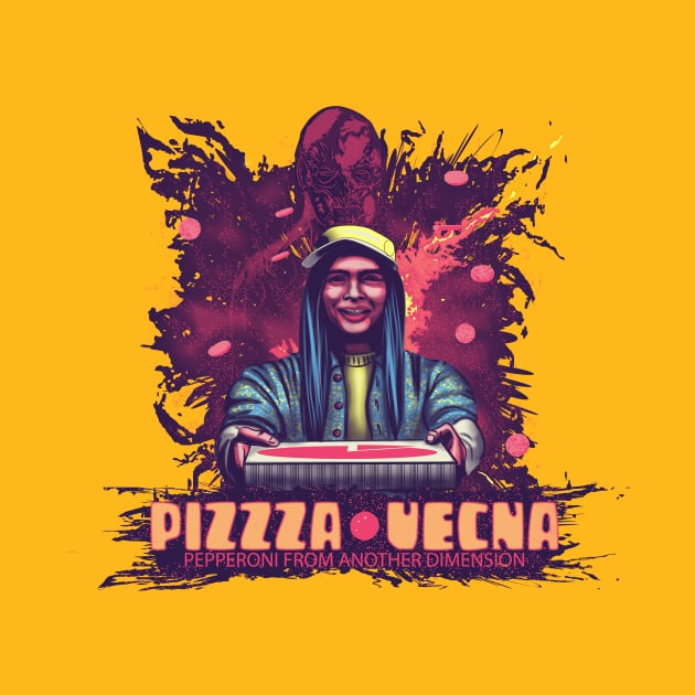 PIZZA VECNA EXTRAPEPPERONI by sambukino