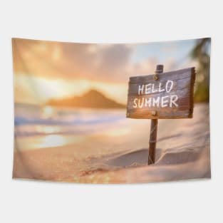 Hello summer Tapestry