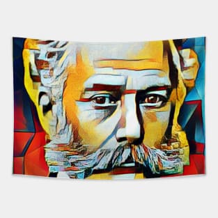 Joseph Bazalgette Abstract Portrait | Joseph Bazalgette Artwork 3 Tapestry