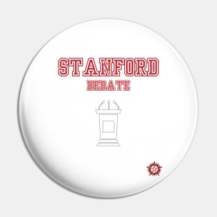 Stanford Sam Collection: Debate Pin