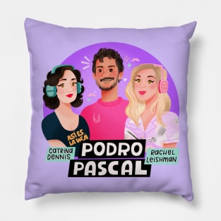 Podro Pascal Host Logo Pillow