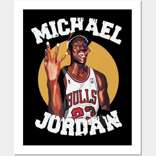 Michael Jordan Poster by Art - Pixels Merch
