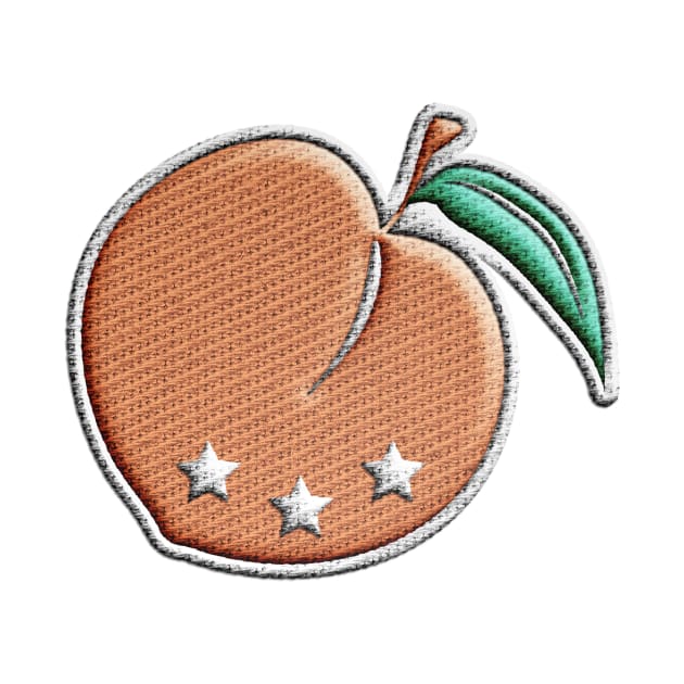 We Are All Fruit Peach Logo by waafpod