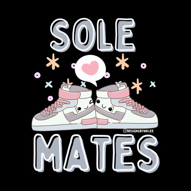 Cute Running Shoes Sole Mates by Designs by Niklee