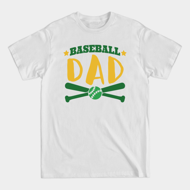 Discover Baseball Dad - Dad - T-Shirt