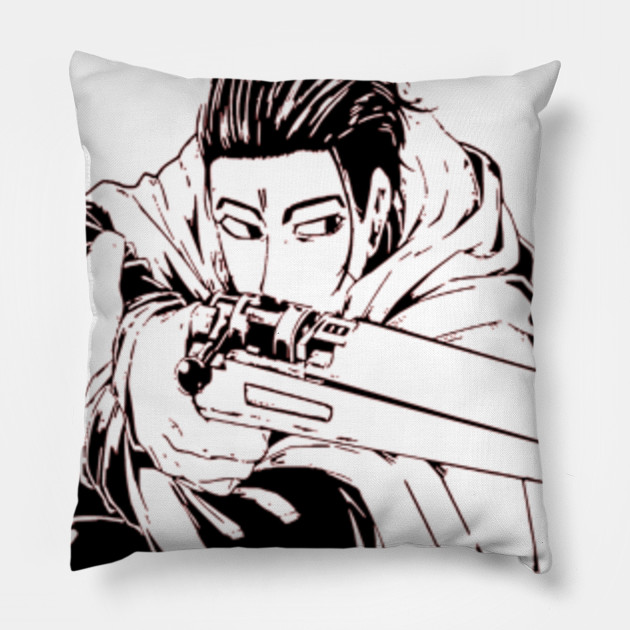 Golden Kamuy Ogata Golden Kamuy Pillow Teepublic Golden Kamuy Ogata Golden Kamuy Pillow Teepublic
