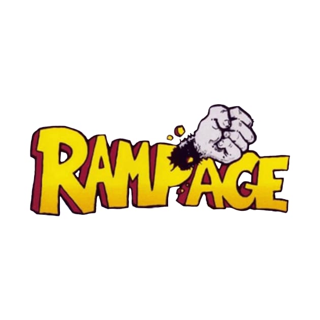 Arcade - Rampage - Title Art by Xanderlee7