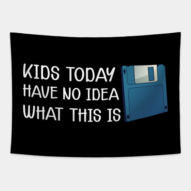 Diskette - Kids today have no Idea what this is Tapestry by KC Happy Shop