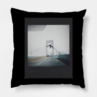 Mothman encounter photo Pillow