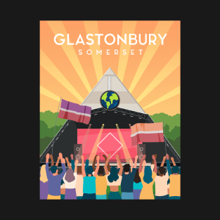 Glastonbury Festival, Somerset England T-Shirt