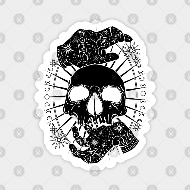 Secret of the Onyx Skull Magnet by Von Kowen