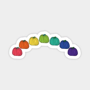 Eat the Pumpkin Rainbow Magnet