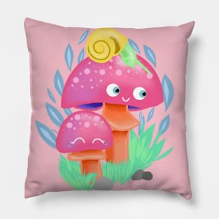 Momma Mushroom Pillow