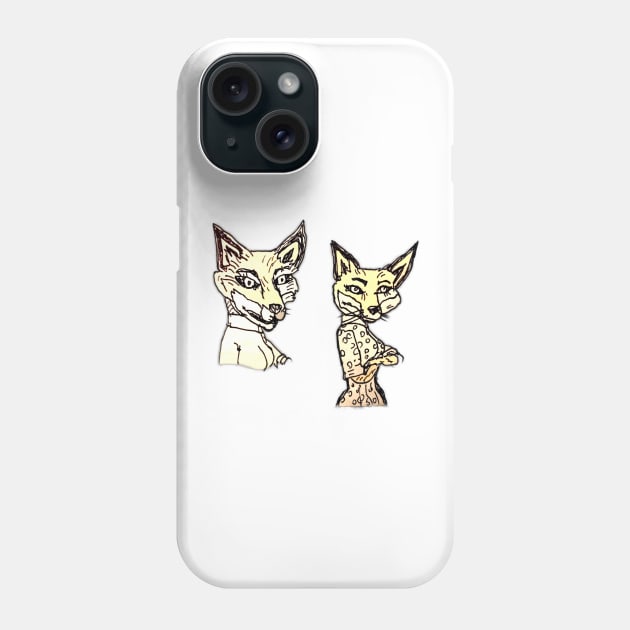 FANTASTIC FOXYS Phone Case by MattisMatt83